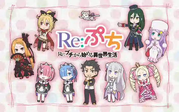 Обложка от аниме Re:Petit. Жизнь с малого в альтернативном мире