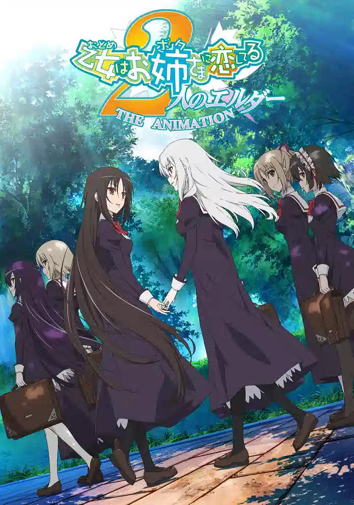 Обложка от аниме Девушка влюбилась в старшую сестру OVA